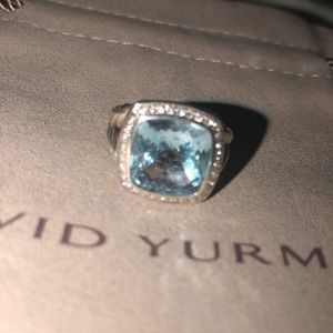 SOLD ❌❌ David Yurman Topaz Diamond ring